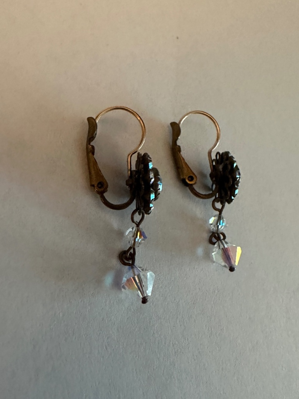 Liz Palacios Swarovski Crystal Flower Necklace & Earring Set - Picture 10 of 10
